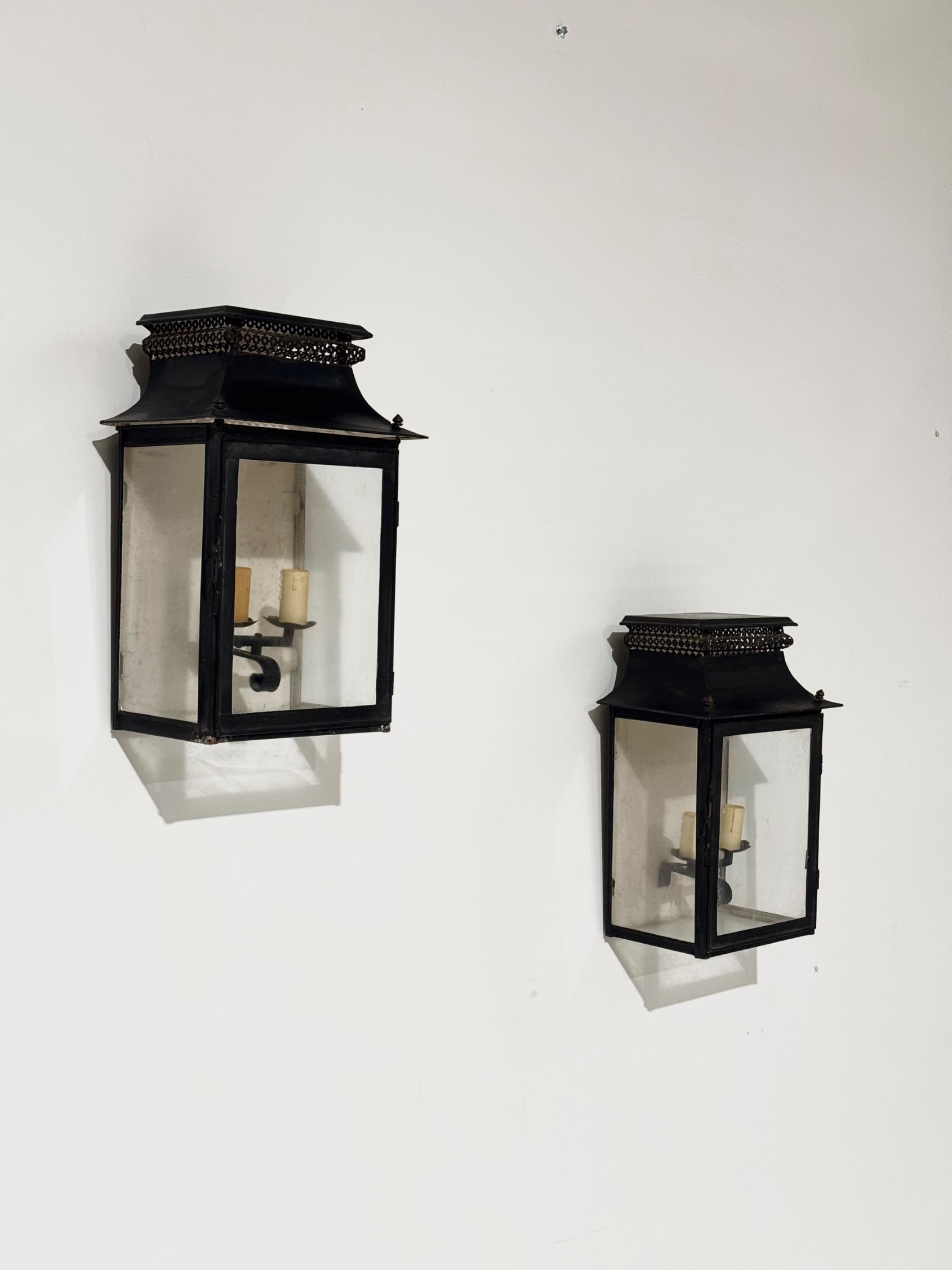 Classic Pair Of French Wall Lights End of 19th Century