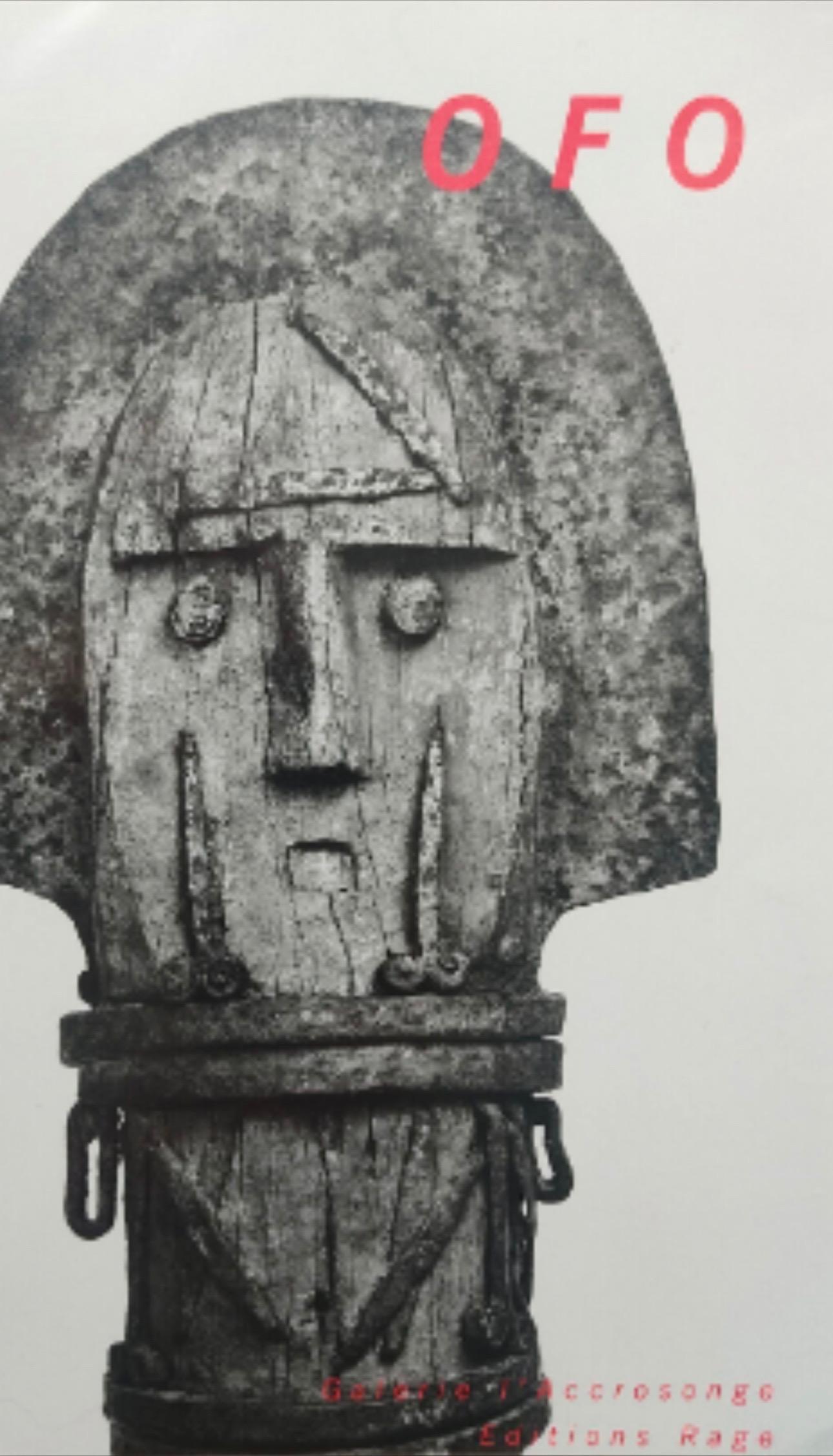 Rare (Janus ) Big Ofo Anam Statue From Nigeria Africa From The Anambra River Area Circa 1930/40.